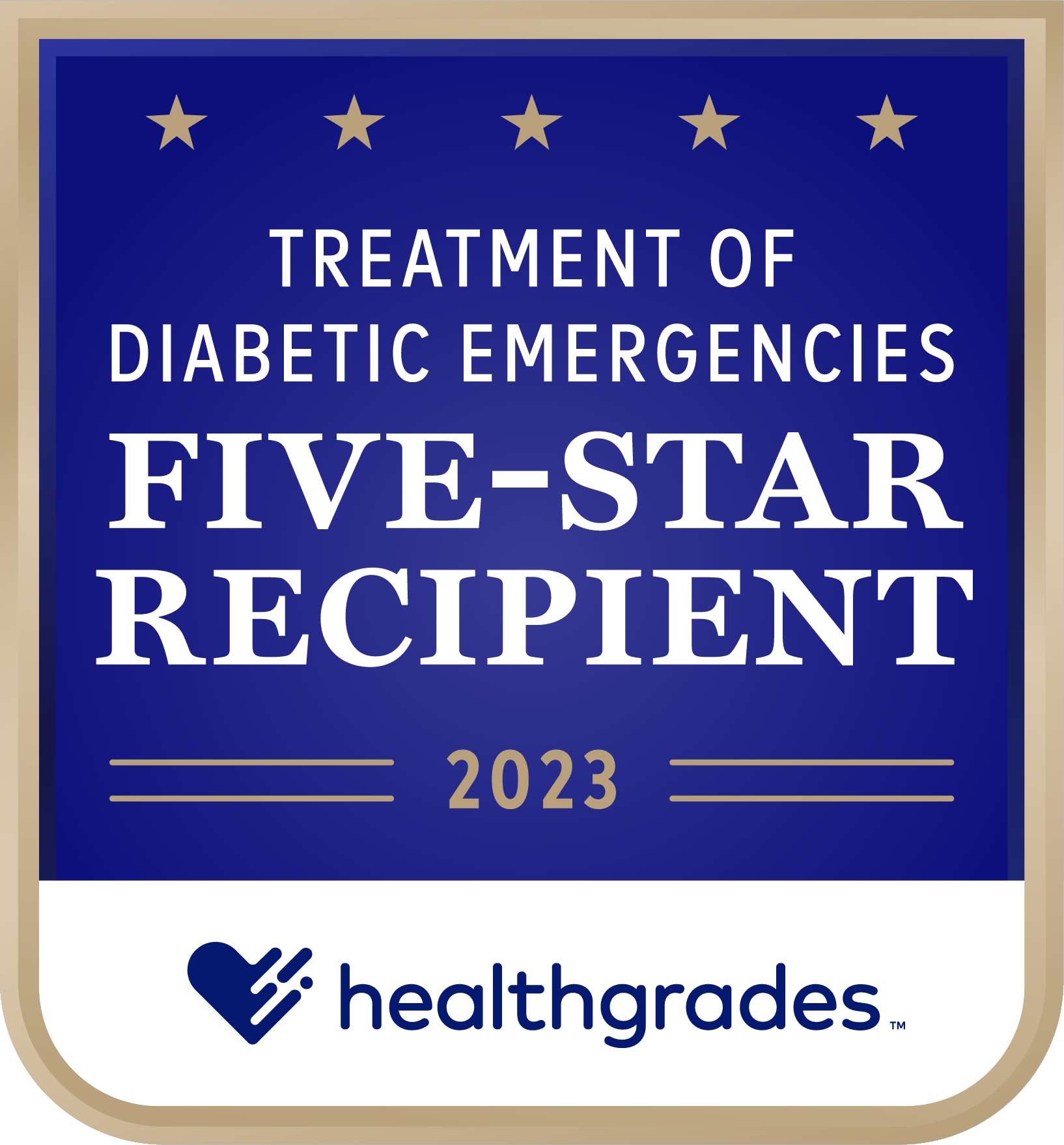Treament of Diabetic Emergencies fiev star recipient