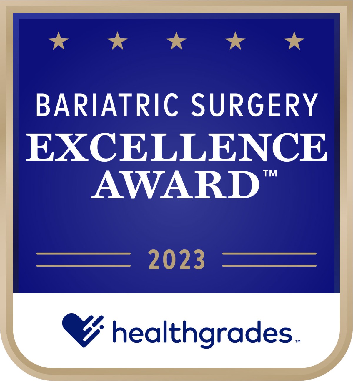 Bariatric Excellence award